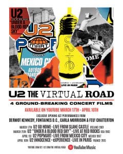 U2 Virtual Road Poster
